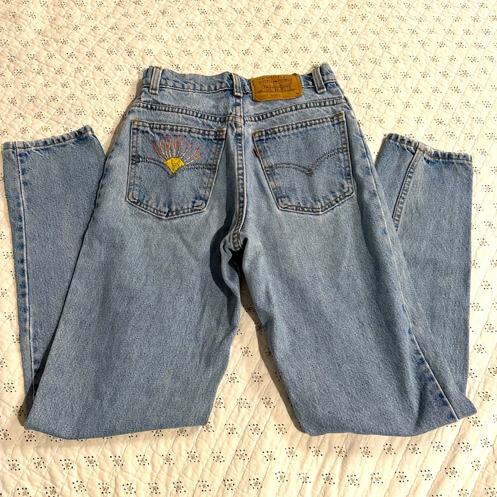 Levi Strauss 10950 jeans with stitch details